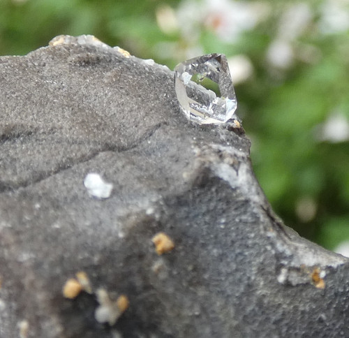 Quartz sur septaria orpierre - quartz,