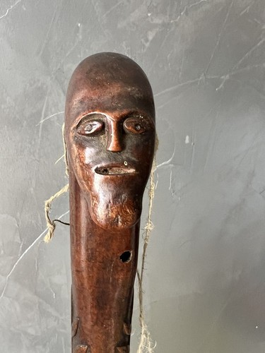 Canne tabatière sculpté - canne,