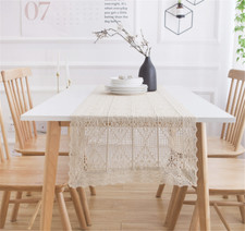 Boho Crochet Chemin de Table
