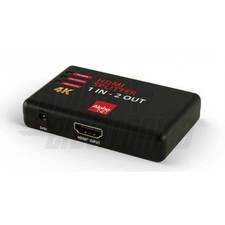SPLITTER HDMI 1 IN 2 OUT 4K