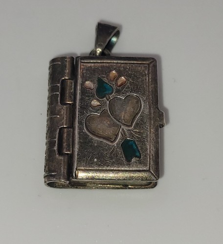 Ancien pendentif cassolette - ancien,