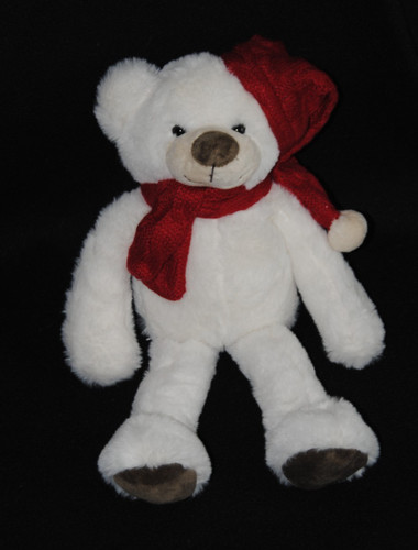 Peluche doudou ours blanc - 🐻,