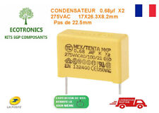 Condensateur X2 275VAC 0.68uF 22.5mm