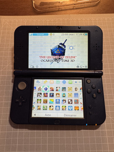 Nintendo new 3ds metallic - new,