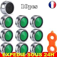 ✅Kit 10PCS Buse Aérateur Filtrant Robinet Cuisine Economie Eau 24mm Aerateur M24