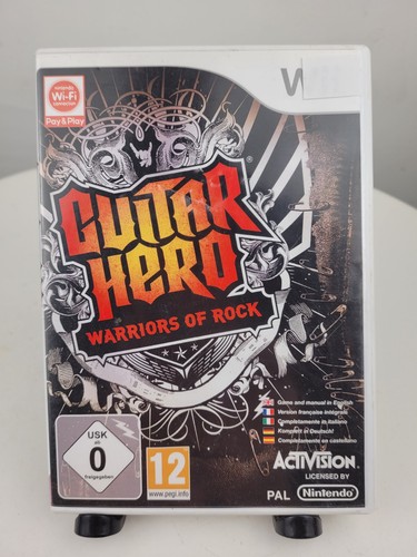Nintendo wii guitar hero - nintendo,