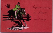 SPORT - EQUITATION - un saut