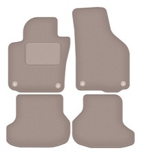 Tapis de sol en velours Beige
