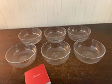 6 coupelles rince doigts en