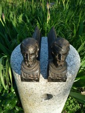 Ancien chenet tête de Peintre