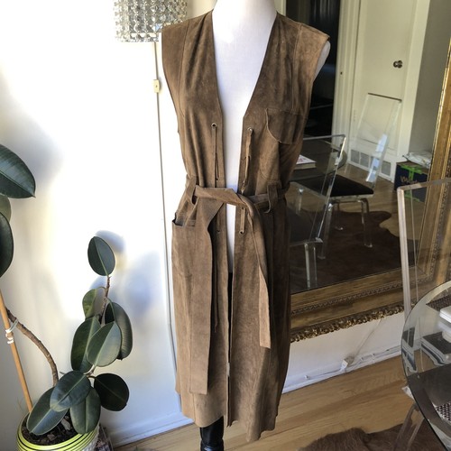 Zara femme marron - sans, manche