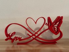 Infinity Heart Butterfly Decor