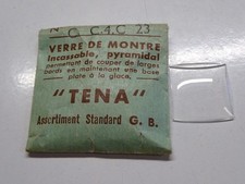 VERRE MONTRE CARRÉ 23 mm