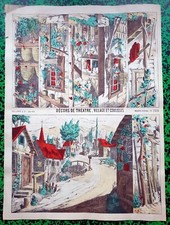  XIX ème - Rare Planche