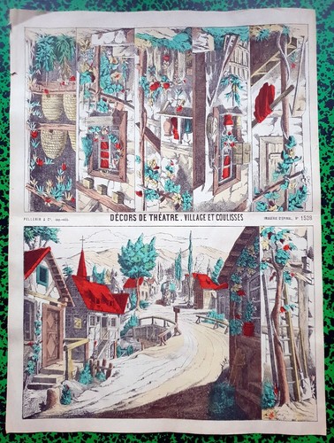 Xix ème rare planche - xix,
