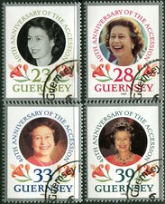 GUERNESEY N° 556/9 Oblitérés