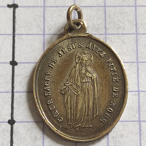 Pendentif médaille religieuse - pendentif,
