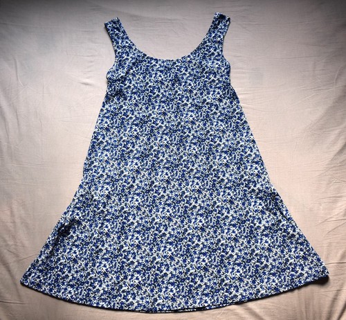 Robe fleurs bleu foncé mango - fleurs,