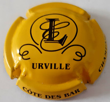 Capsule de champagne Labbé Christophe Jaune et noir N°15