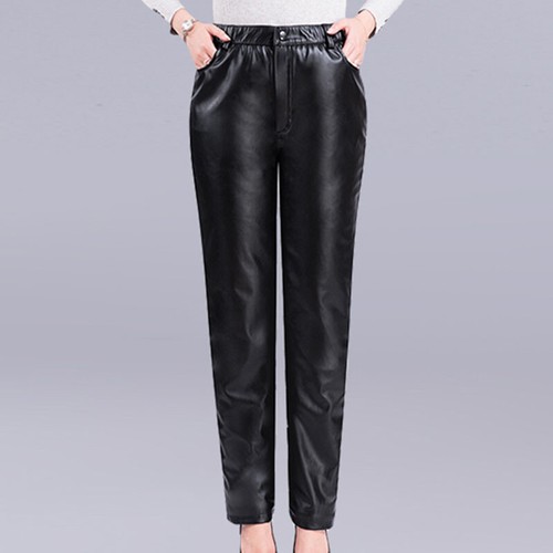 Femme simili cuir - simili, pantalon