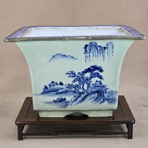 Pot bonsaï japonais ancien - à,