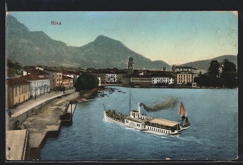 Riva bateau vapeur à - bateau,