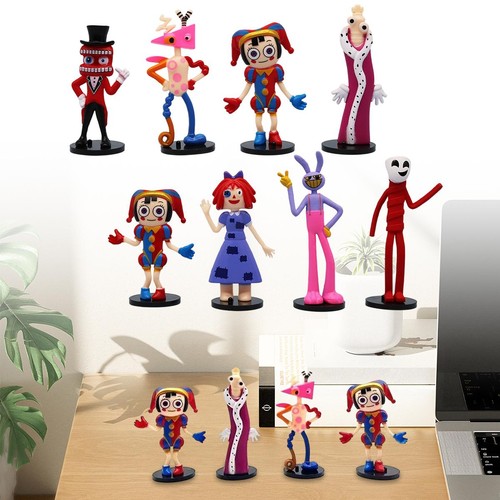 8pcs figurines pvc mobiles - figurines,