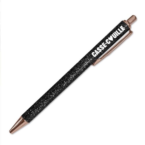 Stylo paillettes mot - stylo,