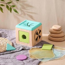 Boîte à mouchoirs en bois