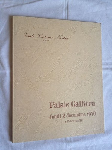 Catalogue ventes couturier - catalogue,