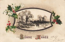 Lot cartes postales - lot, 4