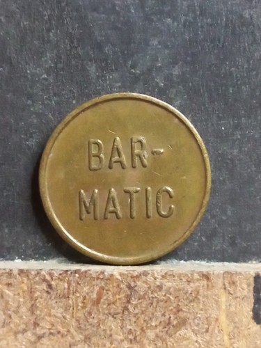 Jeton machine bar matic - jeton, bar-matic
