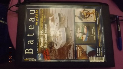 Revue bateau modele - bateau, hs