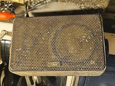 Rare Old Visonik David 5000 Militaire Style Speaker X2 Vintage Ww2