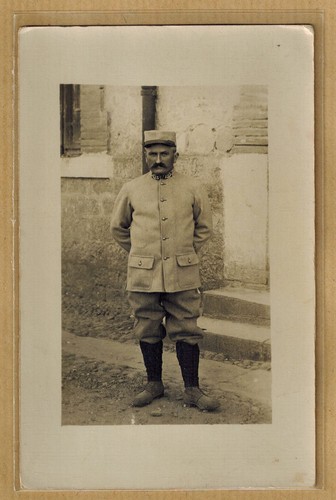 Cpa carte photo - carte, militaire
