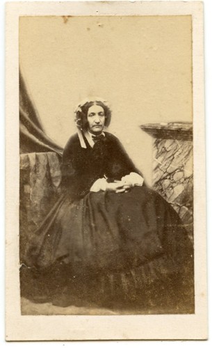 Cdv portrait artistique - ,