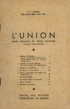 L'union revue mensuelle du