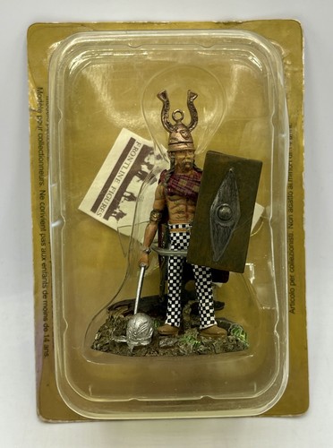 Figurine plomb guerrier - plomb,