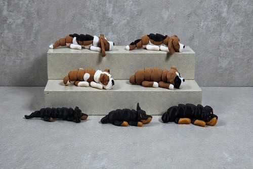 Articulated printed puppy - 3d,
