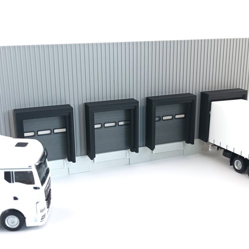 Facades entrepôts - 1:87,