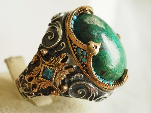 Grosse bague vintage - bague, biker