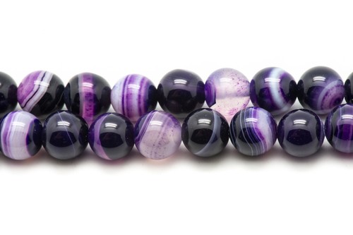 10pc perles pierre - 10pc, agate