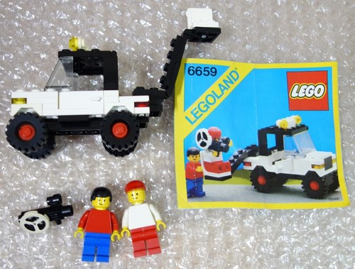 1986 lego legoland 6659 jeep - legoland,