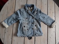 Veste Manteau en jeans bleue