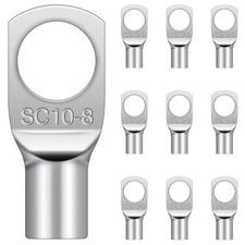 10 Pièces Cosses Tubulaires