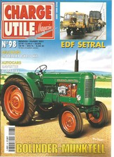 CHARGE UTILE N°98 BOLINDER-MUNKTELL / EDF SETRAL / BERLIET GBC 8 KT / RAVISTRE