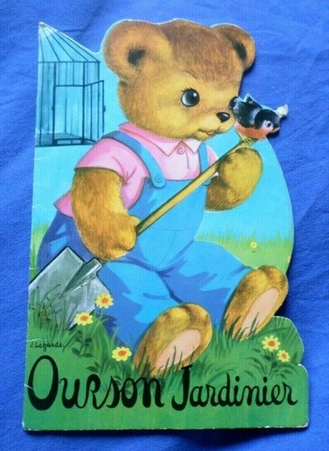 Ourson jardinier livre - jardinier,