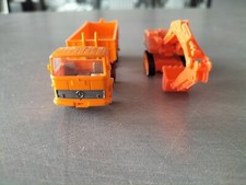 Lots Camion Benne+ Grue Wiking 1/87
