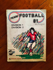 ALBUM PANINI FOOTBALL 1981