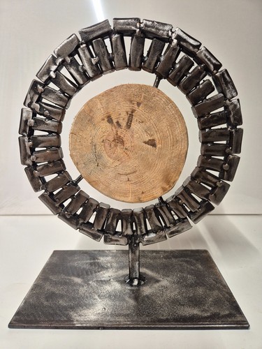 Pulse origin sculpture bois - pulse,